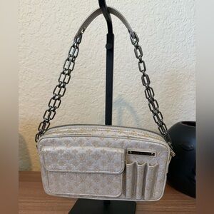 Louis Vuitton Monogram Shine Makenna Chain Shoulder Bag